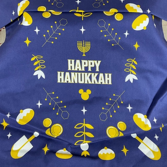 Walt Disney World Parks Mickey Mouse Reversible Hanukkah Table Runner 62” x 18” - Picture 5 of 5